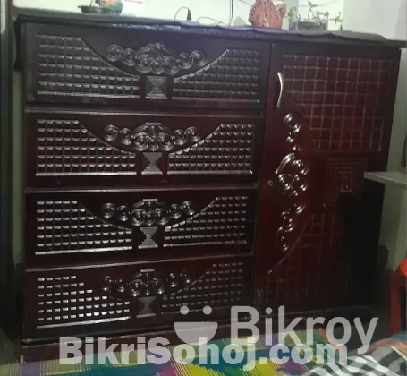 Showcase(8000), Almira(4000), wardoor(6000),dressing (3000)